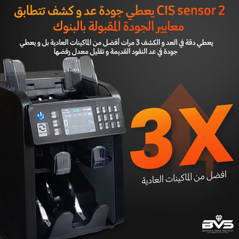 أحدث ماكينه عد النقديه Total Banking Solution 1001 في مصر كشف دقيق وسرعة فائقة