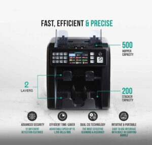 سعر ماكينة عد النقود جلوري 120 في مصر
