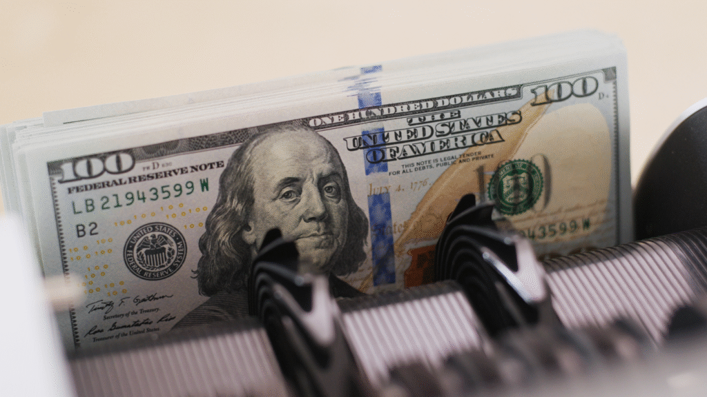 Money counting machine